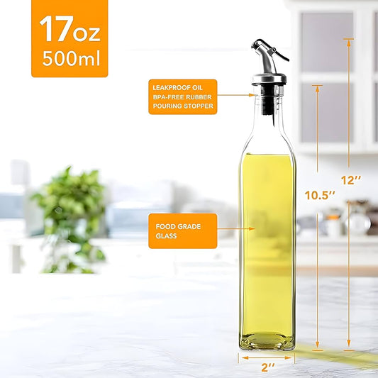 Glass Oil Bottle
